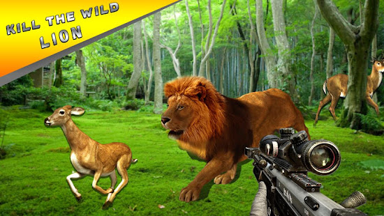 Wild Lion Hunting Deer Survival screenshots 6