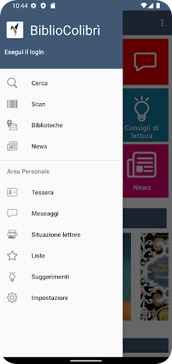 BiblioColibrì Screen 2