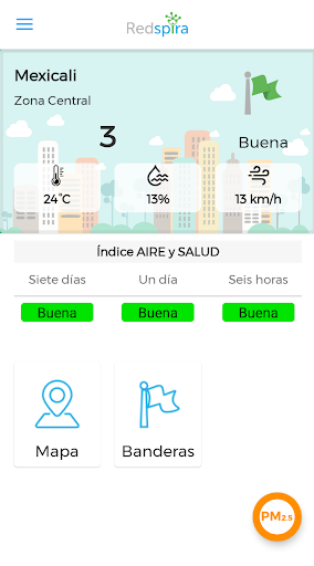 Android application Redspira screenshort