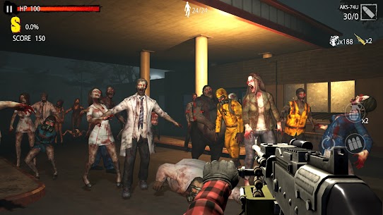 Zombie Hunter D Day Offline Shooting Game v1.0.828 MOD APK (Unlimited Money) Free For Android 6