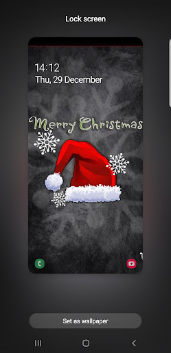 Android application Merry Christmas Wallpapers 4k screenshort
