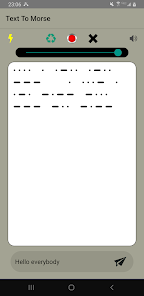 Captura de Pantalla 9 Morse Code Telegraph Keyer android