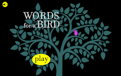 screenshot of Words for a bird