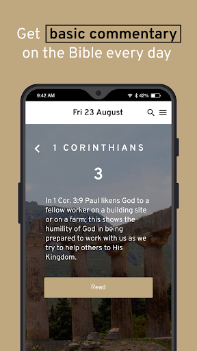 Android application Bible Companion screenshort