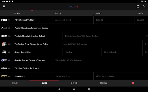 Screenshot of Victory TV