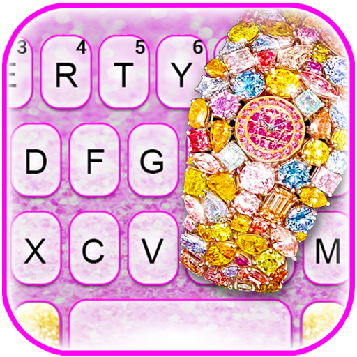 Luxury Girly Watch Keyboard Th logo
