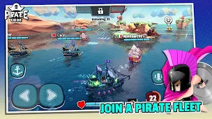 Pirate Code - PVP Sea Battles - Screenshot 2