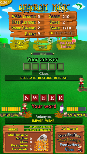 Anagram Magic Screen 2