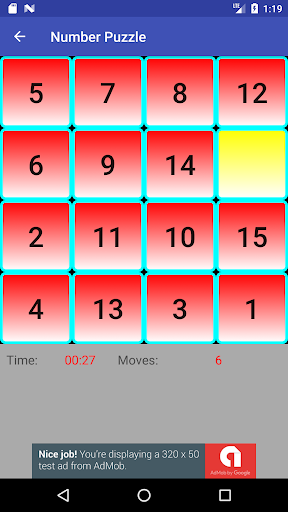 Number Puzzle Screen 2