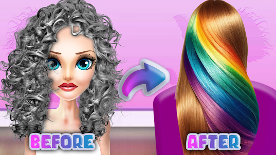 Hair Dye:Hair Makeover Game