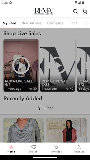 Screenshot of Shop REMA