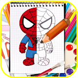 Draw Super Heroes Watch FREE icon