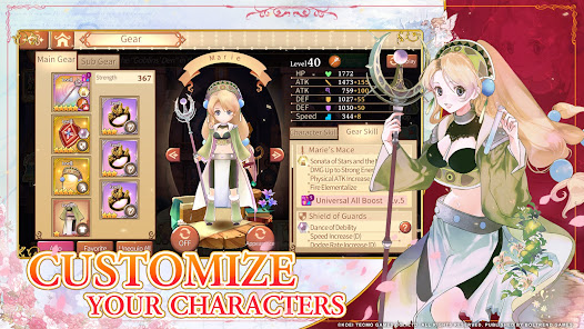 Atelier Online: Alchemist of Bressisle screenshots apk mod 5