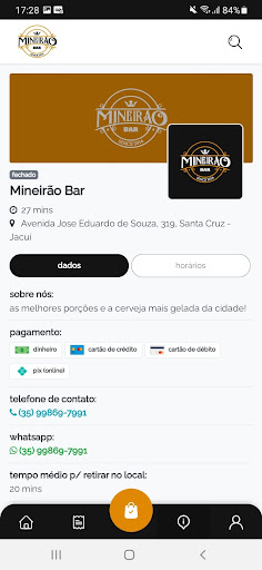 Mineirão Bar Screen 3