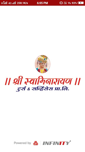 Android application Shri Swaminarayan Services screenshort