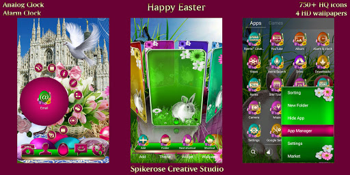 Happy Easter theme Screen 2