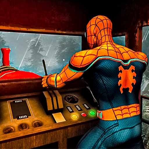 Horror Spider : Scary Train logo