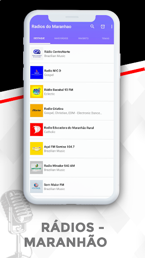 Android application Rádios - Maranhão screenshort