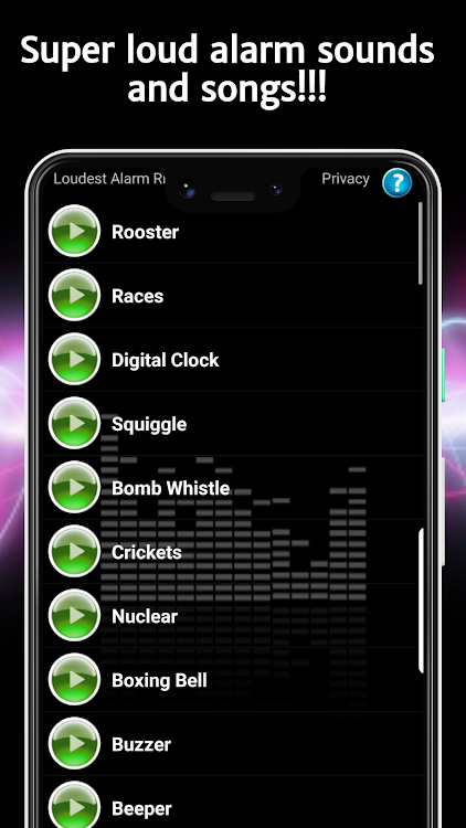 Loudest Alarm Ringtones - 9.2 - (Android)