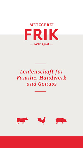 Android application Metzgerei Frik screenshort