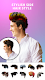 screenshot of Men Hairstyle Photo Editor App
