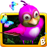 Bird Survival : Little Bird in alone jungle icon