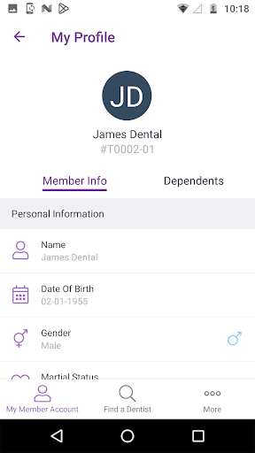 LIBERTY Dental Screen 2