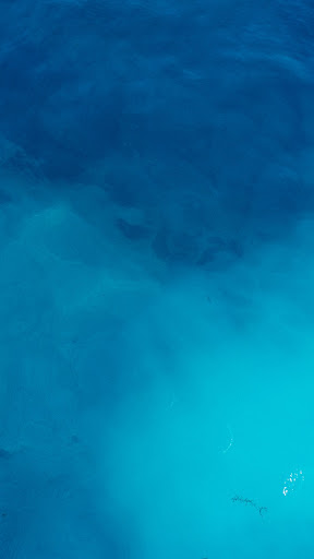 Android application blue sea water wallpaper screenshort
