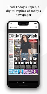 The Daily Telegraph Tangkapan layar