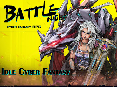 Battle Night: Cyberpunk RPG apkdebit screenshots 17
