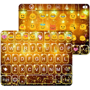 Golden Star Emoji Keyboard  Icon