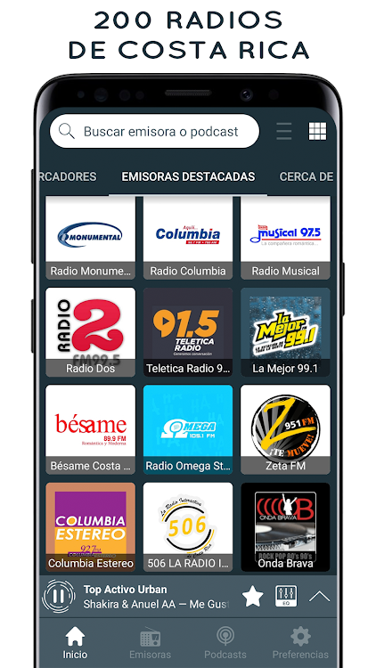 Radios de Costa Rica Online - 3.6.1 - (Android)