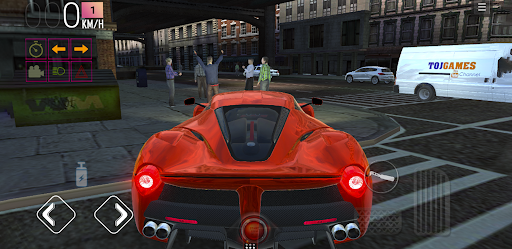 Racing in Car - Multiplayer apkpoly screenshots 16