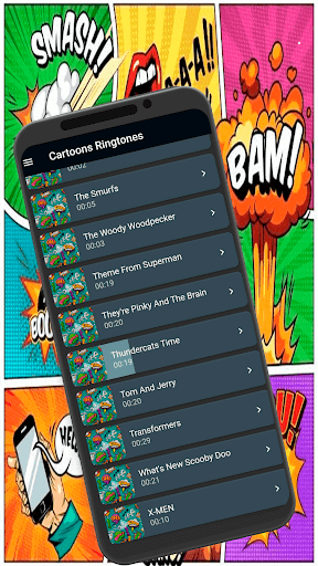 Cartoon ringtone - Sounds Screen 3