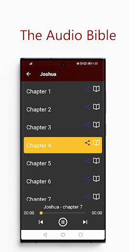 Android application The Holy Bible screenshort