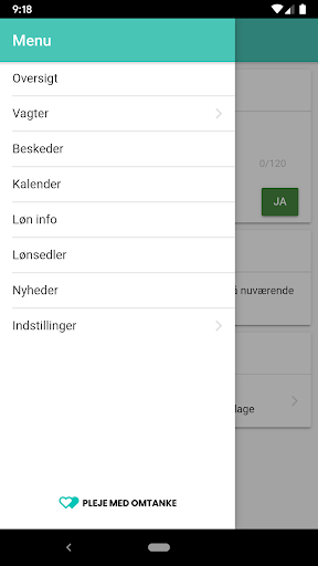 Pleje Med Omtanke Screen 2