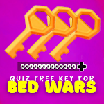 Cover Image of डाउनलोड Quiz Free Key for Bed Wars 1.0 APK