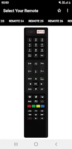 JVC TV Remote