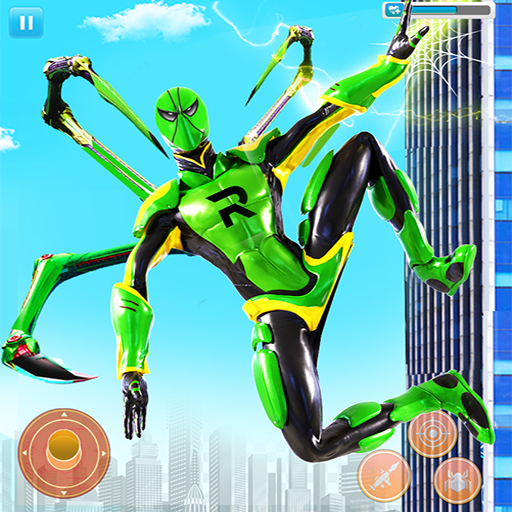 Spider Flying Robot Hero 3D