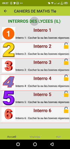 CAHIERS DE MATHS Tle Screen 3