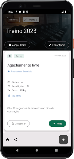 Workout Log - Offtraining