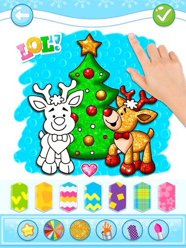 Christmas Coloring Game - Learn Colors screenshots 23