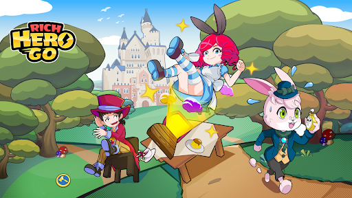 Android application Rich Hero Go screenshort