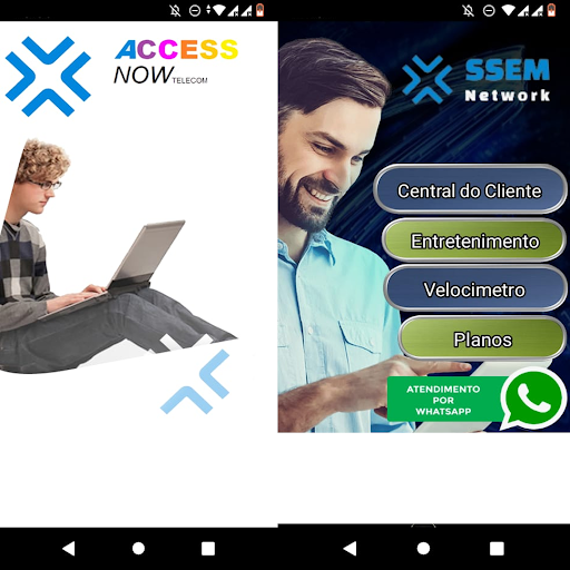 ssem provedor de Internet Screen 2