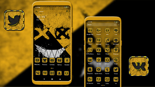 Android application Mystery Smile Theme screenshort