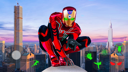 Android application Spider Miami Gangster Hero Man screenshort