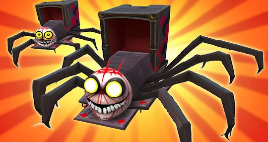 Choo Spider Choo: Merge Games
