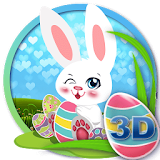 Happy Easter 3D icon