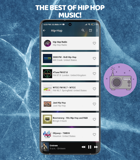 Eminem Radio. Screen 3